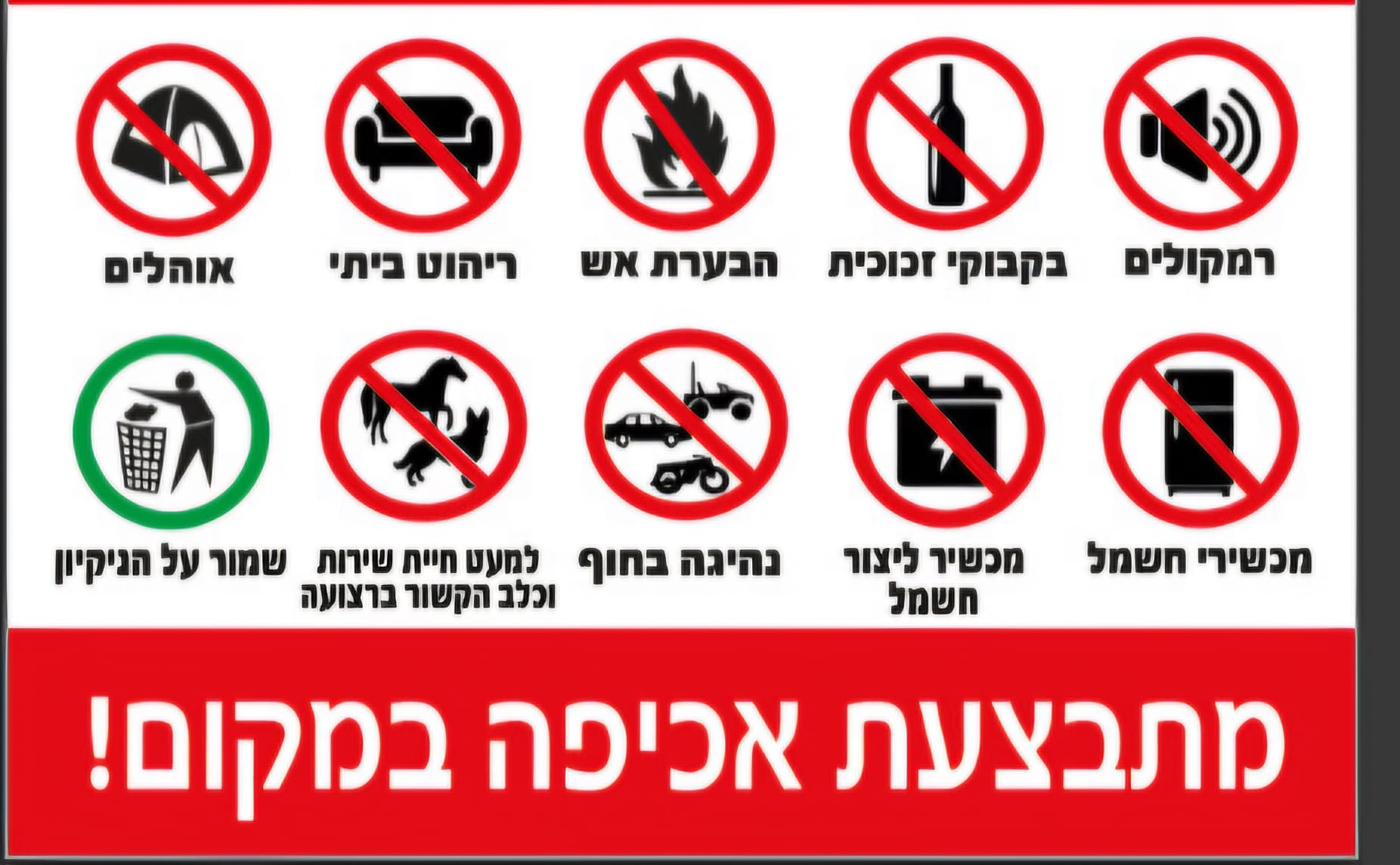 מידע והנחיות לרוחצים בחופים